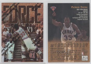 1997-98 Topps Finest Common - Bronze Refractor Patrick Ewing #56 HOF