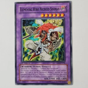 Elemental Hero Necroid Shaman - EOJ-EN036 - NM/VLP - Common - 1st ed -  Yugioh - Picture 1 of 2