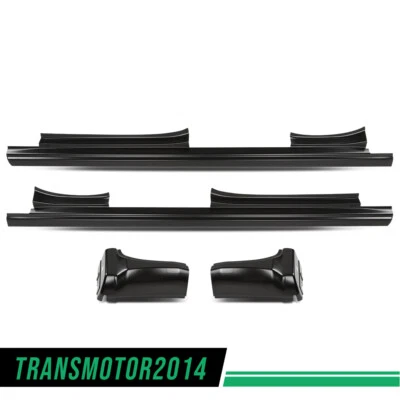 Fit For 14-18 Chevy Silverado GMC Sierra Double Cab Rocker Panels & Cab Corners - Image 1 of 4