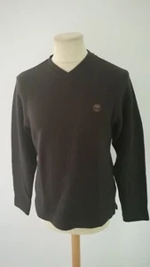 Pull homme occasion marron Timberland Taille S - Imagen 1 de 2