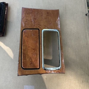 2001-2006 LEXUS LS430 FRONT CENTER CONSOLE ASHTRAY TRAY SHIFTER BEZEL WOOD  OEM - Foto 1 di 6
