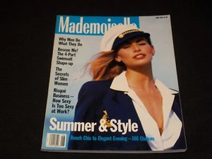 1992 JUNE MADEMOISELLE MAGAZINE - NIKI TAYLOR - FASHION ISSUE - L 6851 - Picture 1 of 2