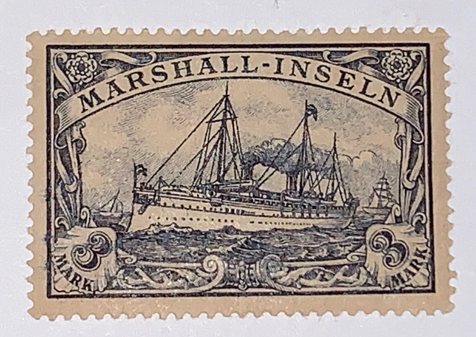 Sellos de viaje: sellos de las islas marshall de alemania yate imperial como nuevo og h 3 marcas Foto 1 de 4