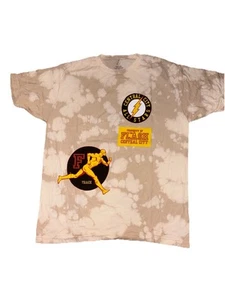 NWT DC Comics FLASH “Central City Track Team” Graphic Print T-Shirt Mens Size L - Picture 1 of 5