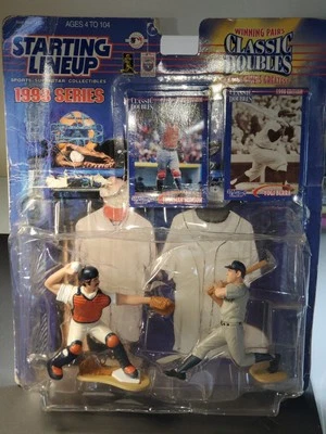 Starting Lineup 1998 Classic Doubles Thurman Munson & Yogi Berra - MLB HOF - New - Image 1 of 4