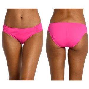 La Blanca Island Goddess Side Shirred Hipster Bottom Pink Size 6 NWOT $56 MSRP - Picture 1 of 7