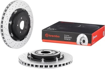 Nuevo rotor de freno trasero Brembo 09.A190.13 Premium para Nissan GT-R 2009-2019 Foto 1 de 4