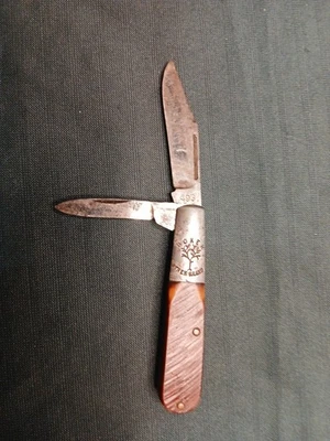 CUCHILLO BARLOW VINTAGE BOKER TREE MARCA EE. UU. #493 (BG) Foto 1 de 4