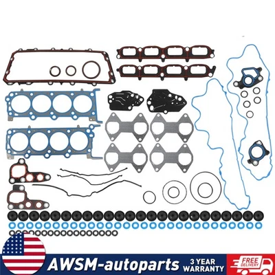 Full Gasket Set For Ford Expedition F150 F250 Lincoln 04-06 5.4 TRITON 24V Foto 1 de 4