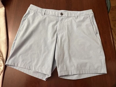 Lululemon Commission Golf Shorts Athletic  8” 36 Men Aqua/ Light Blue LM7AW2S - Image 1 of 4