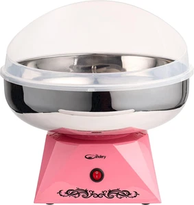 Cotton Candy Machine with Stainless Steel Bowl 2.0 - Cotton Candy Maker 10 Cones - Picture 1 of 12