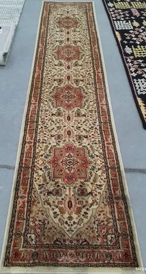 Tapete manchado marfim/ferrugem 2'-3" x 10'-0", preço reduzido 1172780070 LNH330R-210 - Imagem 1 de 4