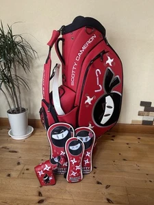 Scotty Cameron Circle T Wasabi Warrior M&G Limited Staff bag/Covers set Mint - Picture 1 of 16