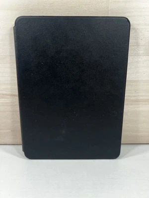 *Cubierta de cuero a base de plantas Amazon Kindle Paperwhite/Colorsoft 2024 - negra* Foto 1 de 3