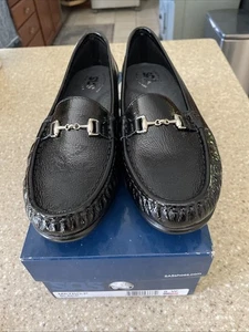Mocassini SAS Metro P Tripad Comfort in pelle nera taglia 8 W (2124-013) nuovi - Foto 1 di 6