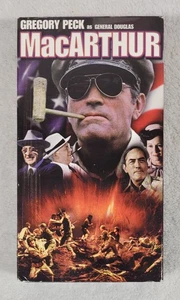 MacArthur VHS 1999 Gregory Peck Dan O'Herlihy Ed Flanders Biography Drama War PG - Picture 1 of 6