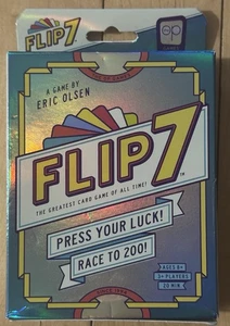 NEW Flip 7 Card Game - Greatest Card Game Of All Time , By Eric Olsen, Ages 8+ - Picture 1 of 1