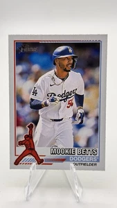 2025 Topps Heritage - 1976 Redefined Mookie Betts #76R-24 - Picture 1 of 2