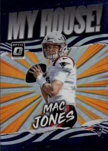 Mac Jones 2021 Donruss Optic #MH-5 My House! New England Patriots - Picture 1 of 2
