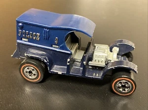 Hot Wheels Vintage Redline Paddy Wagon Dark Blue .. Black Base Hong Kong HK 1976 - Picture 1 of 8