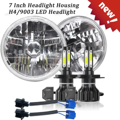 NUEVO par de faros LED redondos de 7 pulgadas para camioneta Ford F100 F150 F250 F 350 Foto 1 de 4