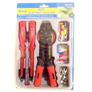 Kit de herramientas eléctricas 82 piezas, 0226-023, 657807022607 - Imagen 1 de 1