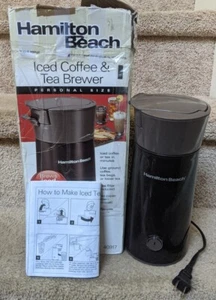 Hamilton Beach Personal Iced Coffee and Ice Tea Brewer Maker New Open Box - Picture 1 of 2
