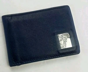 VERSACE Versace Collection Half Medusa Two Fold Card Case Leather Blk. - Bild 1 von 5