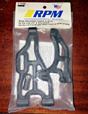 RPM RC # 73192 Adjustable Camber A-arms for Losi LST & Aftershock - Image 1 of 3