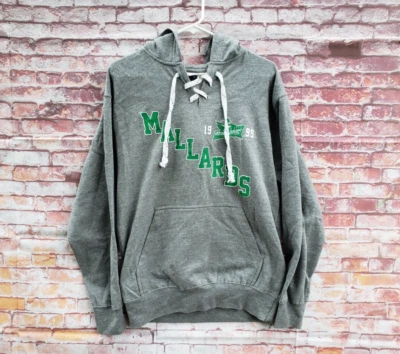 🔥 Sudadera con Capucha Quad City Mallards MV Deportiva Gris Para Hombre Pequeña S ECHL CHL Foto 1 de 4