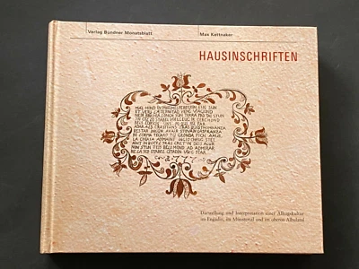 Hausinschriften Max Kettnaker - Bild 1 von 4