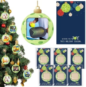 6 Set Dink Ball Christmas Ornament for Xmas Tree Decorations Picture - Picture 1 of 7