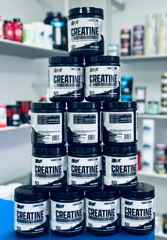 Nutrex CREATINA Monohidrato en Polvo Micronizado Sin Sabor 60 Porciones 300 Gramos Foto 1 de 4