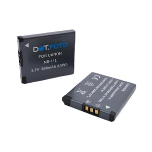 2x NB-11L NB-11LH Battery for Canon IXUS 182 185 190 / SX410 SX420 SX430 SX432IS - Picture 1 of 5
