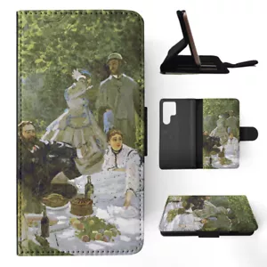 FLIP CASE FOR SAMSUNG GALAXY|CLAUDE MONET - LE DEJEUNER SUR L'HERBE ART - Foto 1 di 120