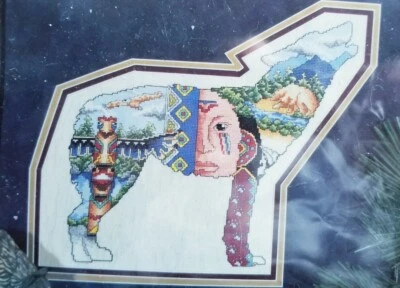 WOLF ASpirit of Nature Series A Pegasus Pub. Cross Stitch Kit K577 - Image 1 of 4