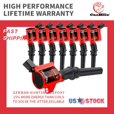 8 Ignition Coil DG508 For Lincoln Town Car 4.6L V8 1998 1999 2000 2001 2002-2009 - Image 1 of 4