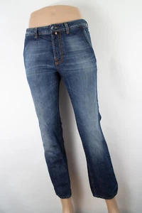 PT05 Inquetasche Torino The Blue Jeans Slim 35 (33 X 29) Men's Jeans Button Fly - Picture 1 of 12