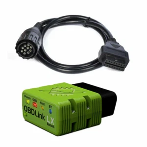 OBDLink LX Bluetooth Adater +10PIN Connecto For BMW Motocycles Motorade MOTOSCAN