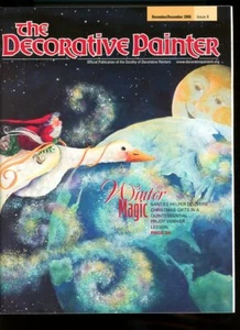 The Decorative Painter Nov Dec 2006 Issue 6 Magazine Patterns TOLE ORNAMENTS NEW - Picture 1 of 12