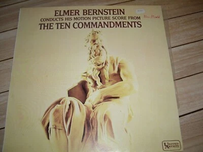 ELMER BERNSTEIN *RARO OZ 12" LP 'LOS DIEZ MANDAMIENTOS' 1975 EN MUY BUENA CONDICIÓN Foto 1 de 2
