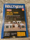 Ho Scenery Kit Walthers Metal Yard Sheds 933 4123 Unopened