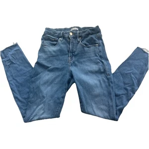 Good American Good Legs Jeans Größe 8/29 Skinny Raw Hem GL941T - Bild 1 von 14