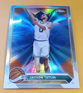 2024 Topps Chrome Basketball Jayson Tatum #164 - Silver Refractor - Celtics - Picture 1 of 2