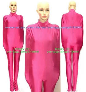 Unisex Mummy Catsuit Sleeping Bag Rose Red Spandex Mummy Costumes Body Bags F451 - Picture 1 of 11