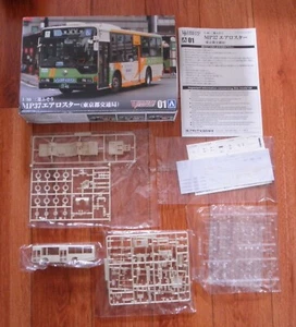 Aoshima Models Mitsubishi Fuso Aero Star MP37 Tokyo Metropolitan Bus 1/80 Scale - Picture 1 of 15