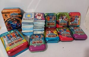 HUGE Topps Match Attax various Seasons Bundle 475 Cards And Tins Collection