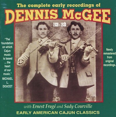 DENNIS McGEE - CD - The Complete Early Recordings - Bild 1 von 2