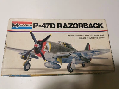 Monogram  P-47D Razorback Monogram  No. 5302  1:48 - Immagine 1 di 4