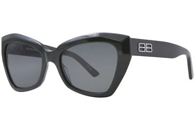 Gafas de sol Balenciaga BB0271S 004 para mujer verde/verde ojo de gato 56 mm Foto 1 de 4